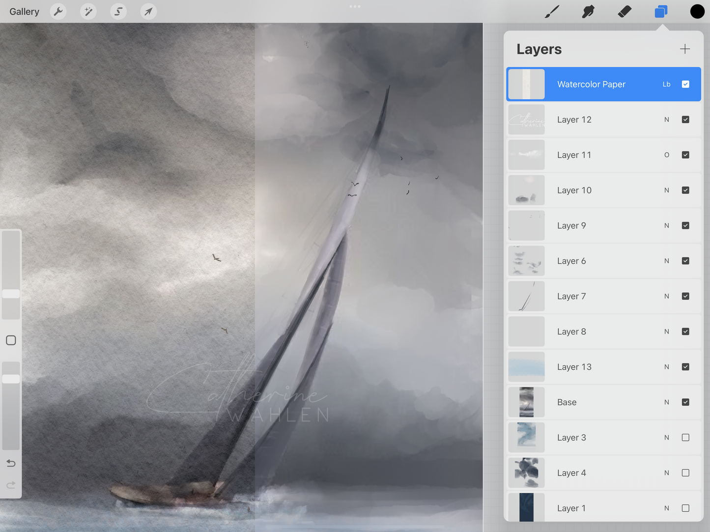 MINI Procreate Paper Canvas