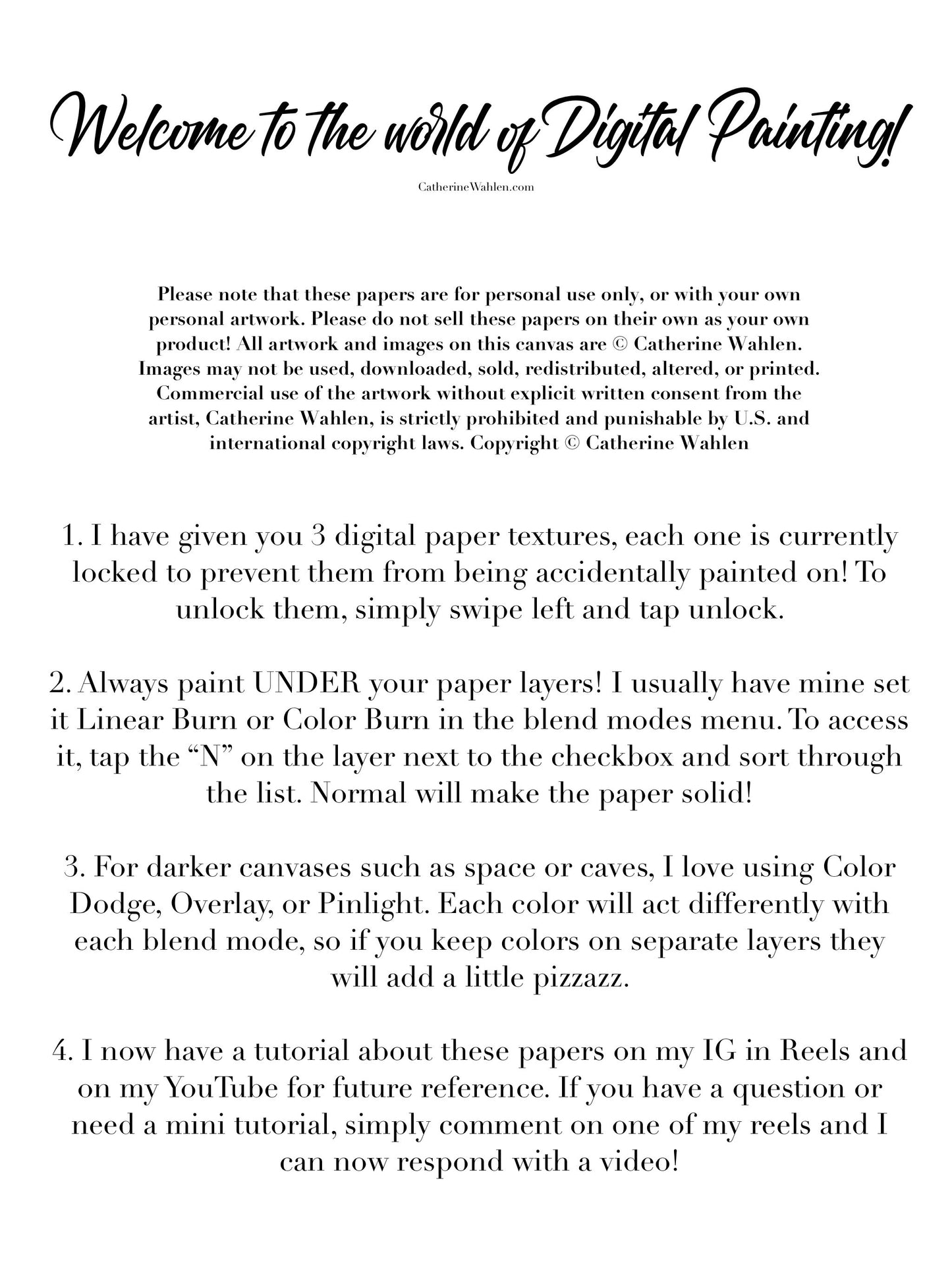 MINI Procreate Paper Canvas