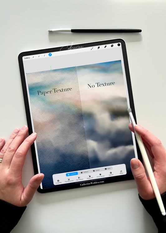 Procreate Digital Paper Canvas