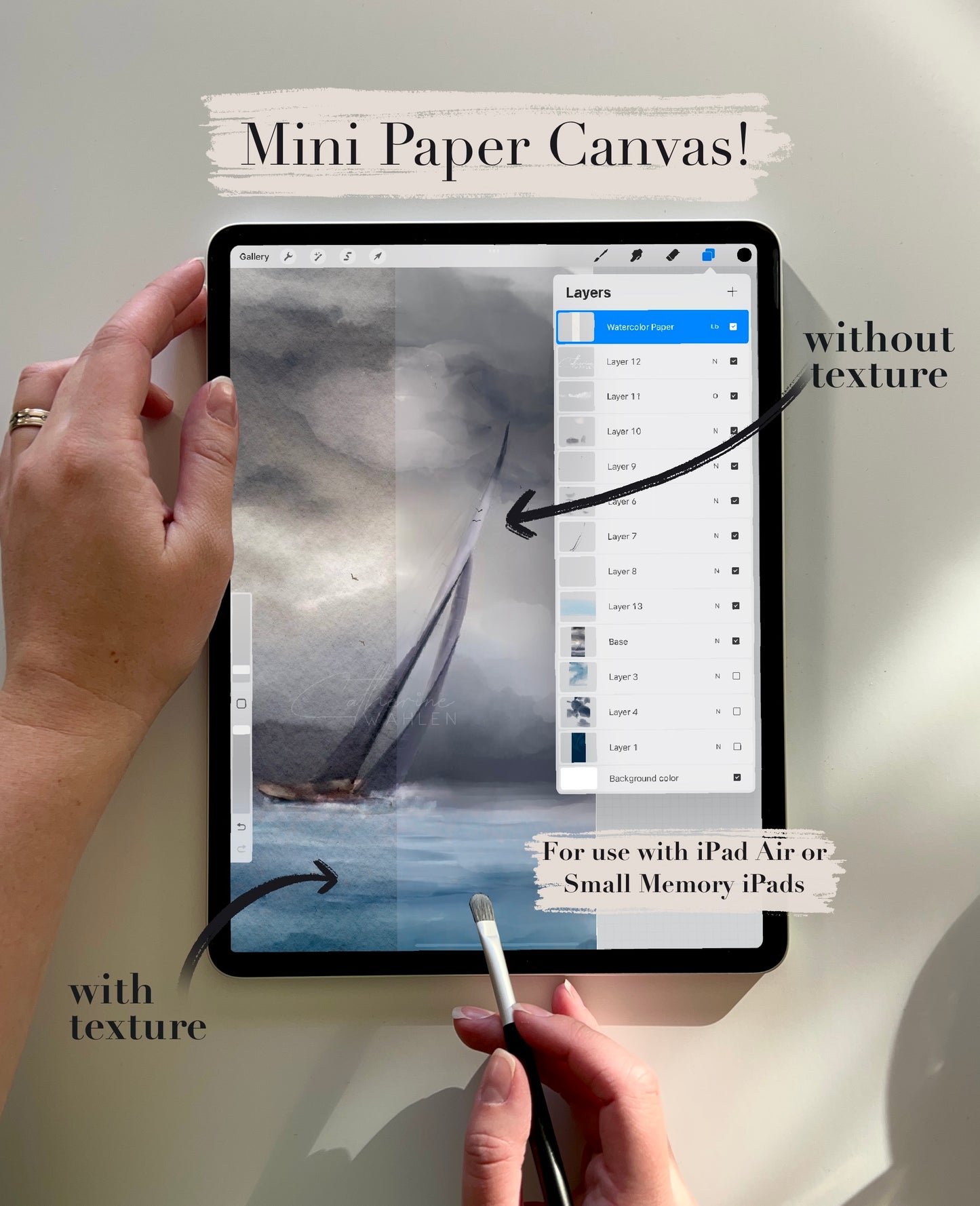 MINI Procreate Paper Canvas