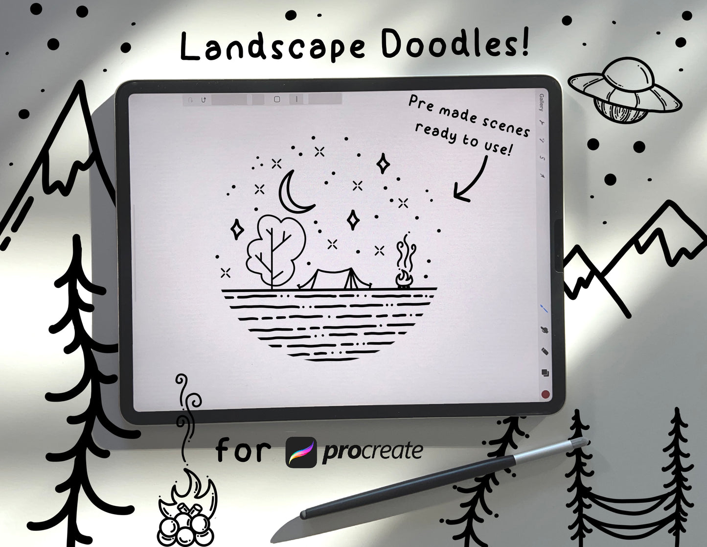 Landscape Doodle Creator