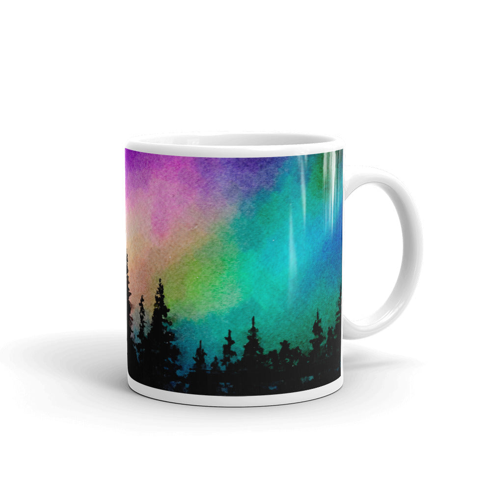 Northern Lights Gloss Mug